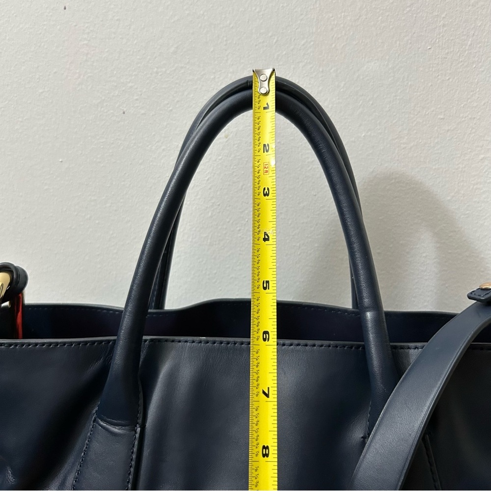 J. Crew -Harper Tote Bag in Navy Blue - Picture 12 of 12